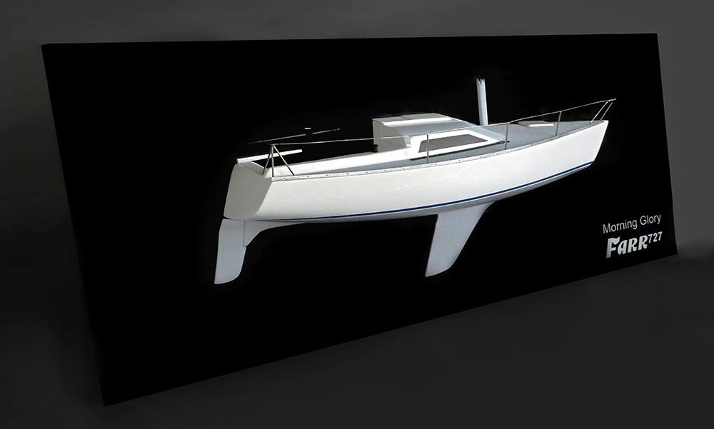 Custom Half Models - Farr - Farr 727 half model - Abordage