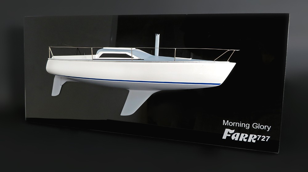 Custom Half Models - Farr - Farr 727 half model - Abordage