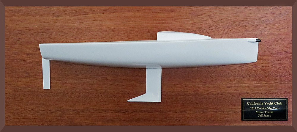 Custom Half Models - JBoats - J 70 custom half model with cabin and cockpit only - Abordage