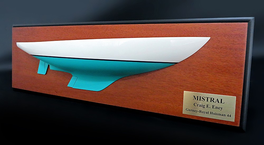 Custom Half Models - Royal Huisman - Royal Huisman 44 custom half hull - Abordage