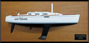 Custom Half Models - Beneteau - Beneteau First 36.7 half model with deck details - Abordage