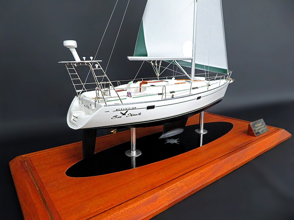 Custom Models - Beneteau - Beneteau Oceanis 381 custom model - Abordage