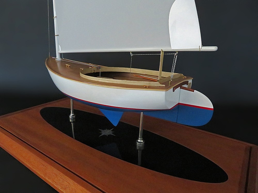 Custom Models - Marshall Catboats - Marshall Sandpiper 15 custom model - Abordage