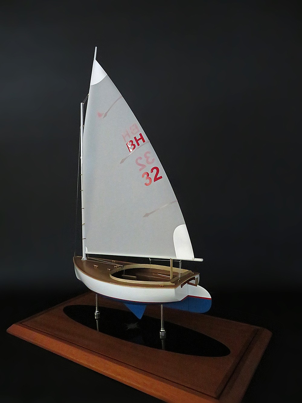 Custom Models - Marshall Catboats - Marshall Sandpiper 15 custom model - Abordage