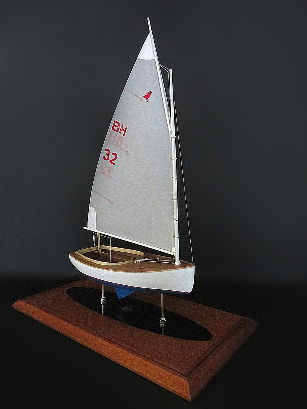 Custom Models - Marshall Catboats - Marshall Sandpiper 15 custom model - Abordage