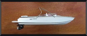 Custom Half Models - Cobalt - Cobalt 226 custom half model with deck details - Abordage