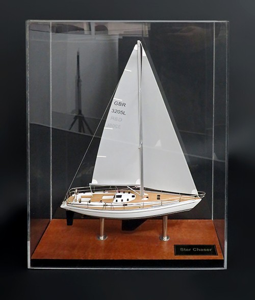 Custom Desk Models - Nautor Swan - Nautor Swan 51 desk model - Abordage