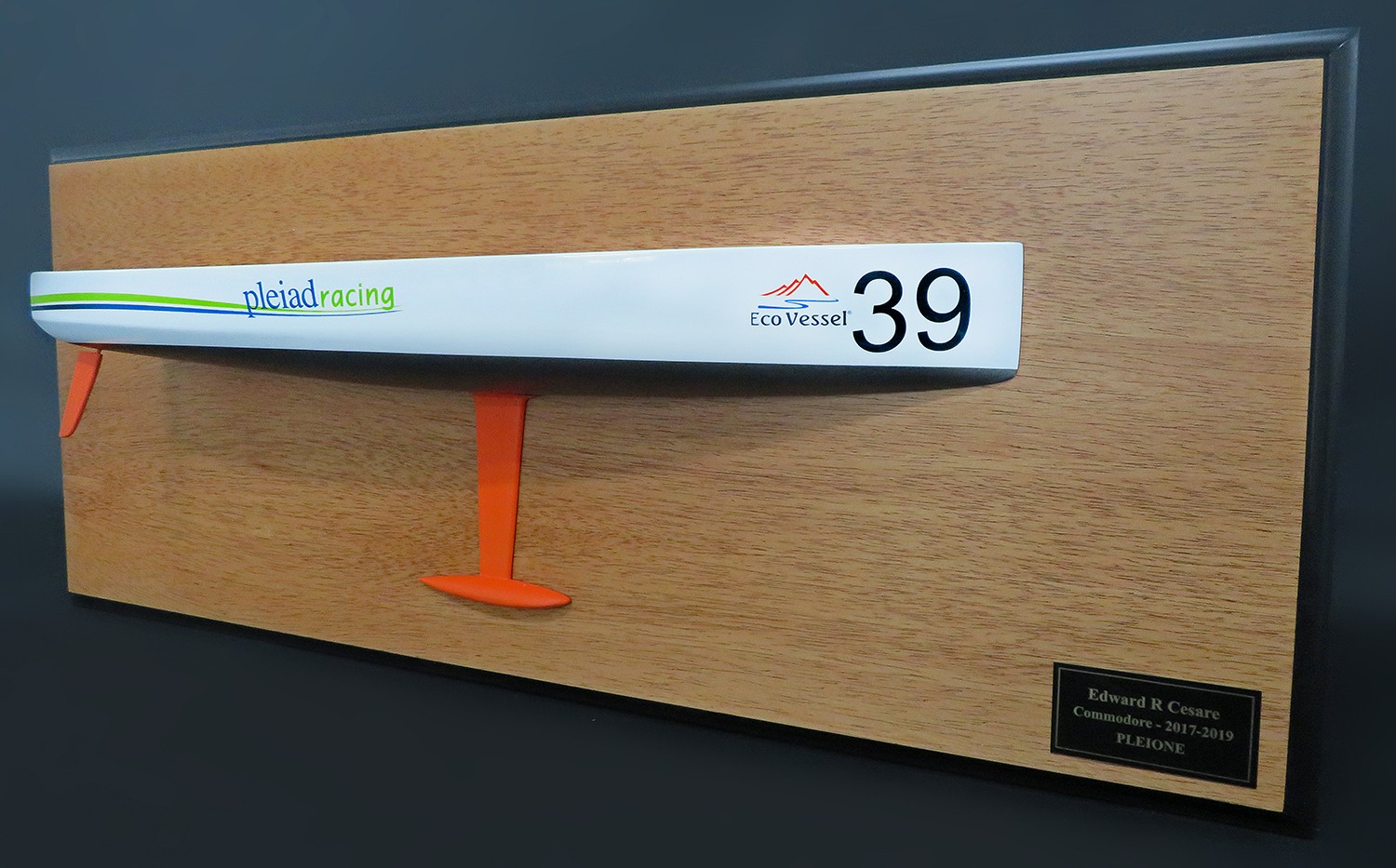 Custom Half Models - - Marc Lombard Akilaria RC 1 Class 40 half hull - Abordage