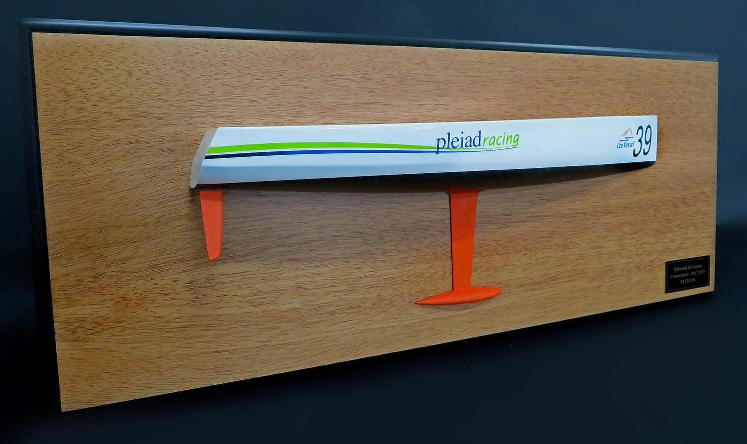 Custom Half Models - - Marc Lombard Akilaria RC 1 Class 40 half hull - Abordage