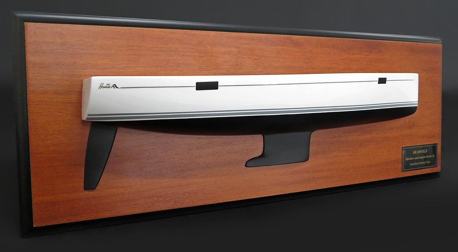 Custom Half Models - Hanse - Hanse 385 flush deck half hull - Abordage