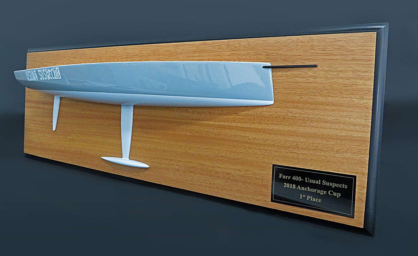 Custom Half Models - Farr - Farr 400 custom half hull flushdeck - Abordage