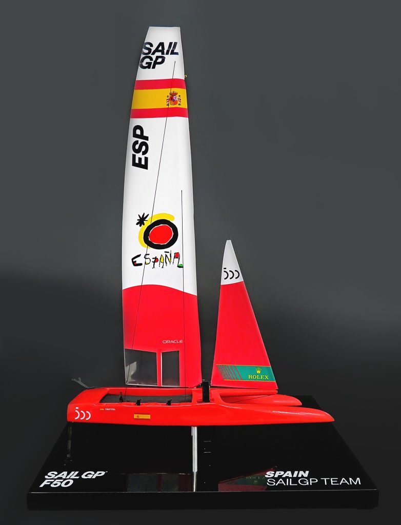 Desk Models - - Sail GP SPAIN desk model - Abordage