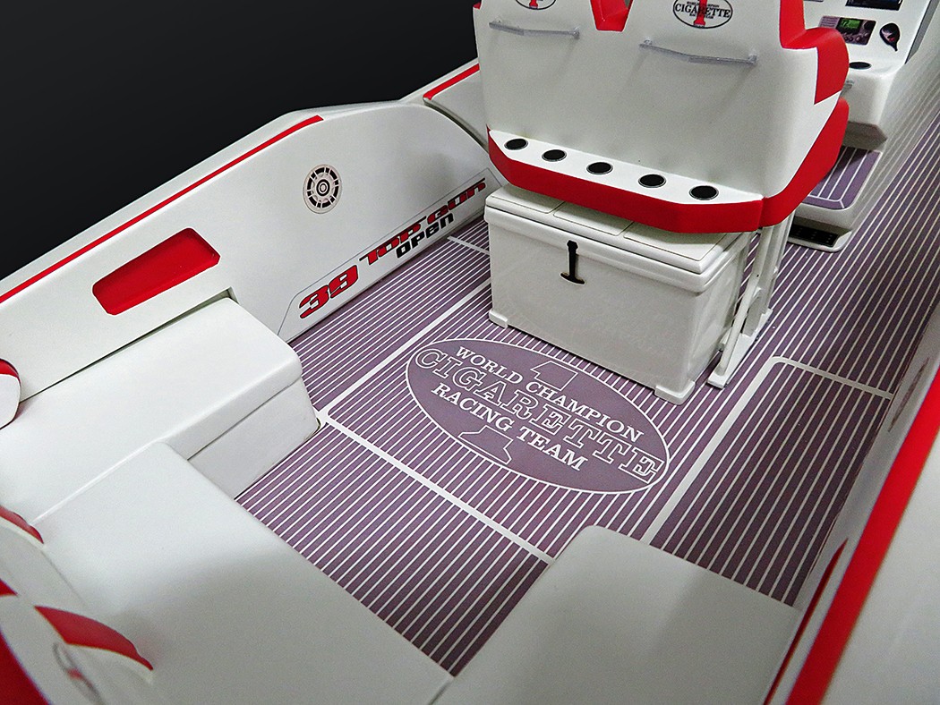 Custom Models - Cigarette - Cigarette 39 Top Gun custom model - Abordage