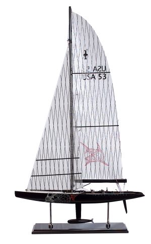 America's Cup Boats - - Young America 2000 - Abordage