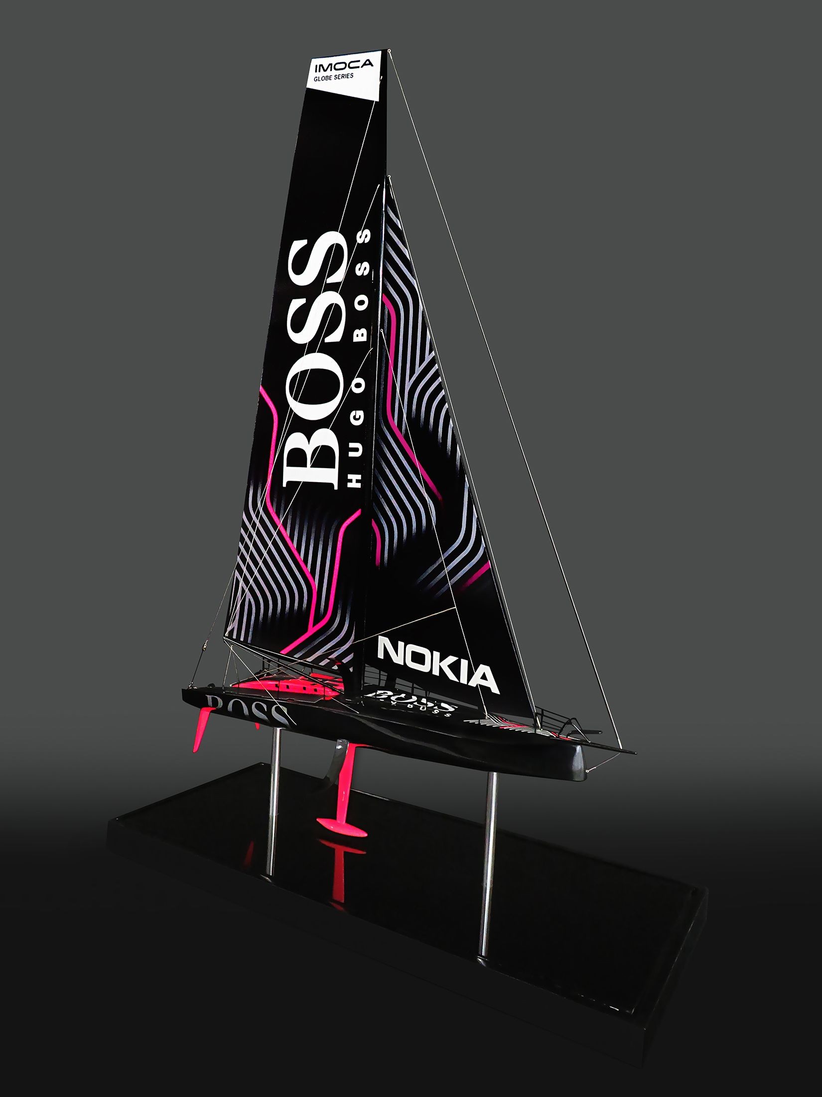 Custom Models - - Alex Thompson's Vendée Globe racer HUGO BOSS model 2020 - Abordage