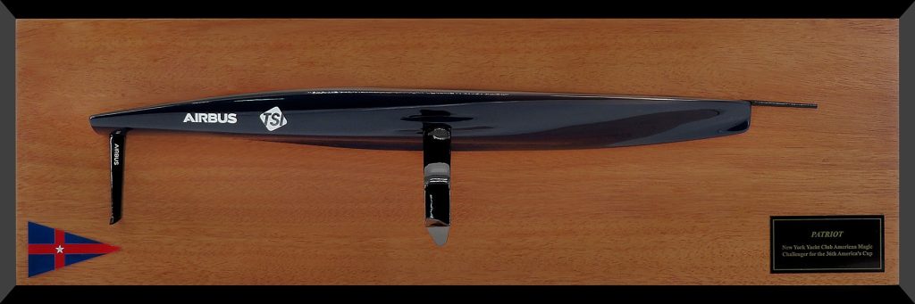 Custom Half Models - - AC 75 PATRIOT half hull MM-100 - Abordage