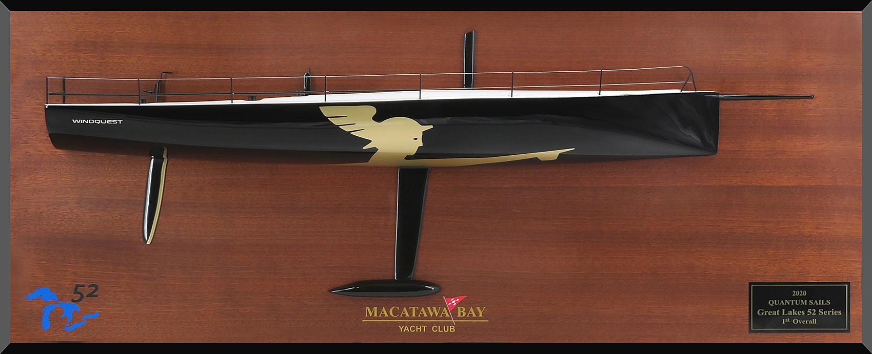 Custom Half Models - TP 52 - TP52 Transpac Custom half model with deck details - Abordage