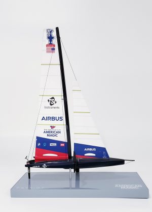 America's Cup Boats - - AC 75 PATRIOT desk model 2021 MN-A100 - Abordage