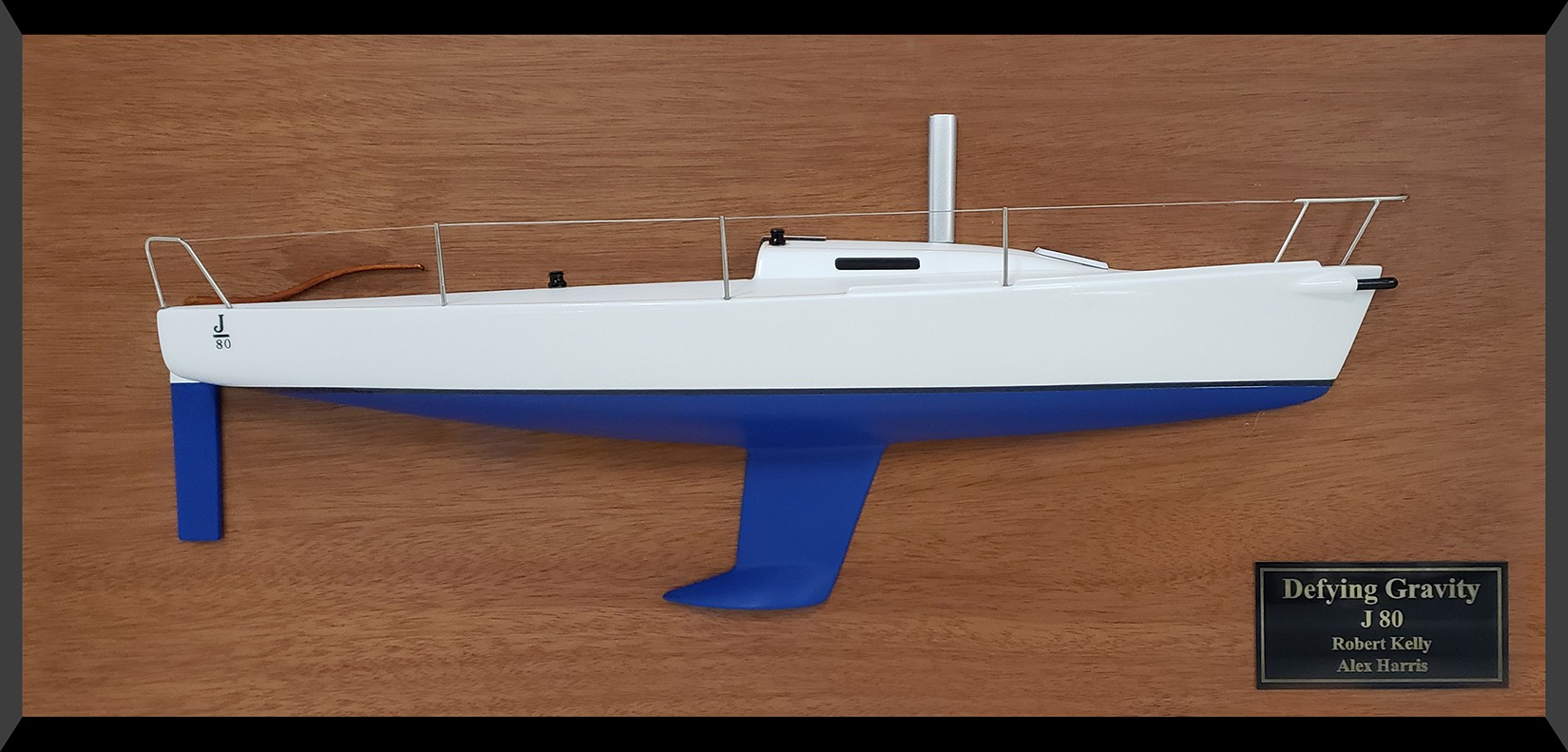 Custom Half Models - JBoats - J80 JBoats half model with desk details replica - Abordage