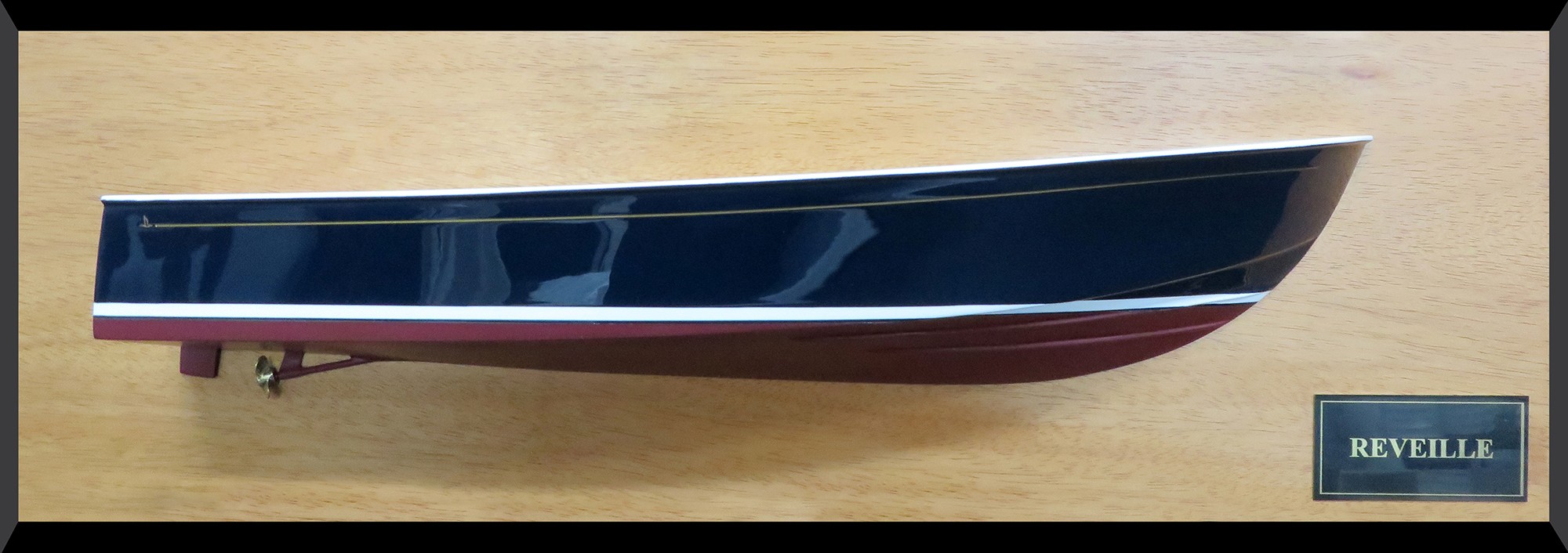 Custom Half Models - - Back Cove 34 flush deck half hull - Abordage