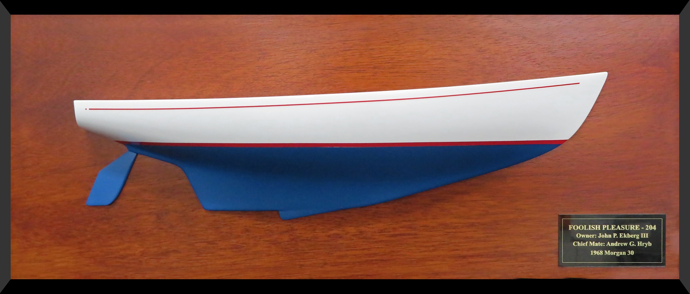 Custom Half Models - - Morgan 30 Centerboard custom half hull - Abordage