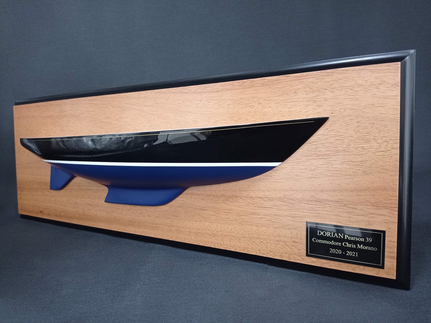 Custom Half Models - Pearson Vanguard - Pearson 39 flush deck half hull - Abordage