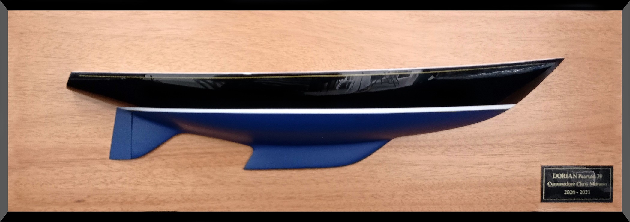 Custom Half Models - Pearson Vanguard - Pearson 39 flush deck half hull - Abordage