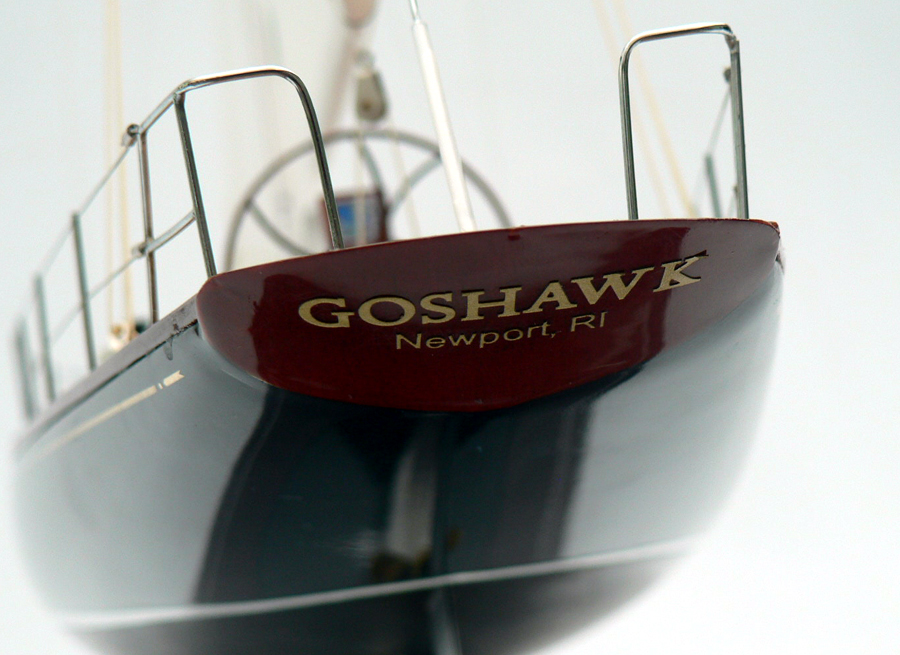 Custom Models - - Brooklin Boat Yard 76' Spirit of Tradition Fast Sloop - Abordage