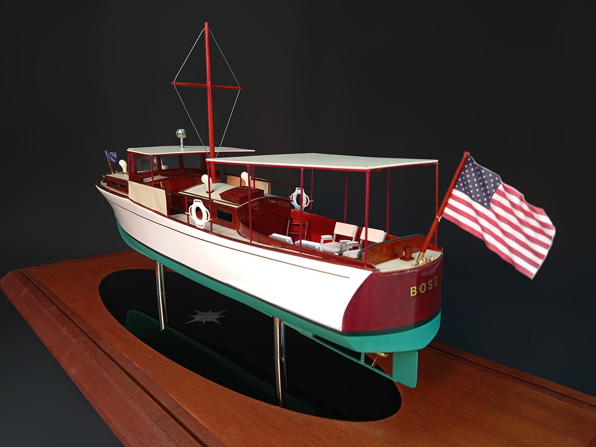 Custom Models - - Boss 42 Classic Power Boat custom model - Abordage