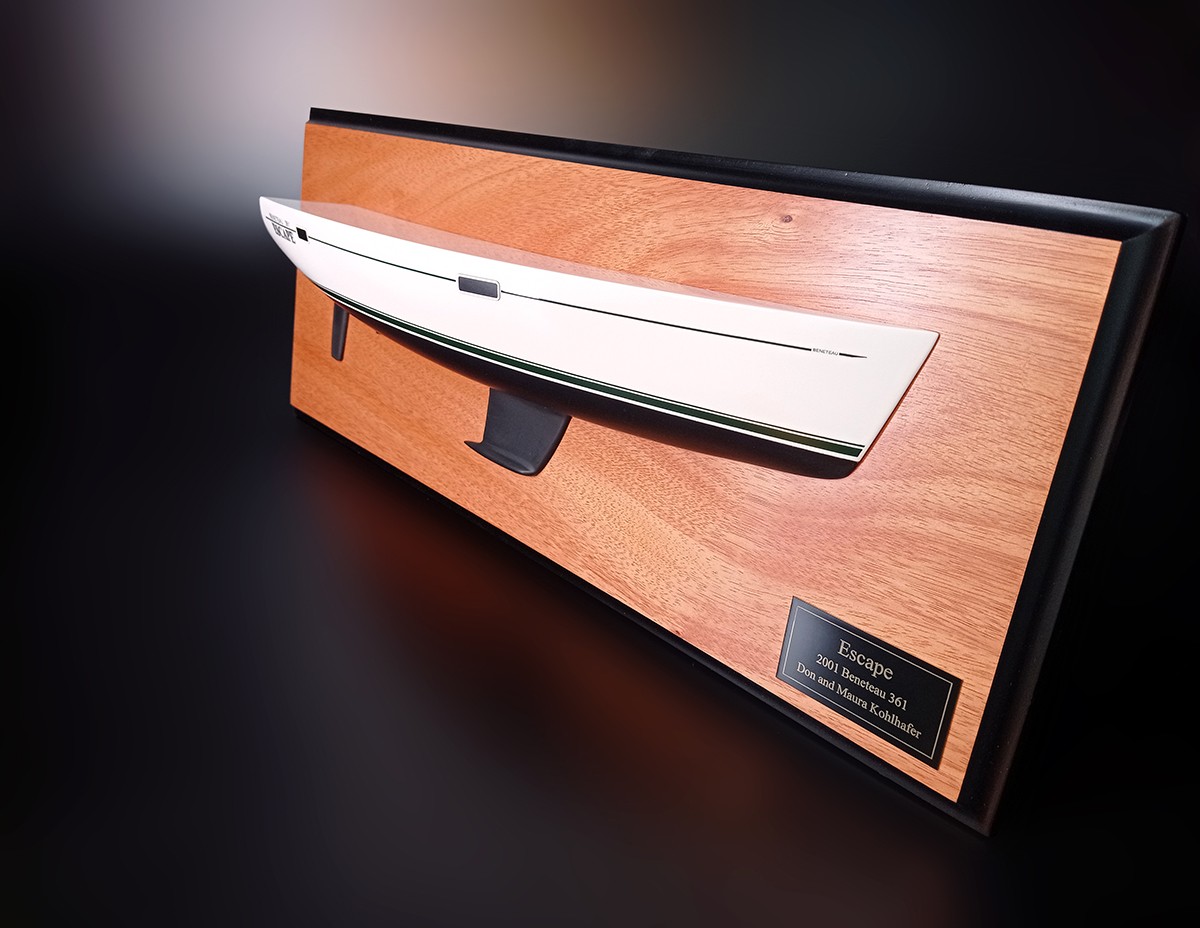 Custom Half Models - Beneteau - Beneteau 361 half hull - Abordage