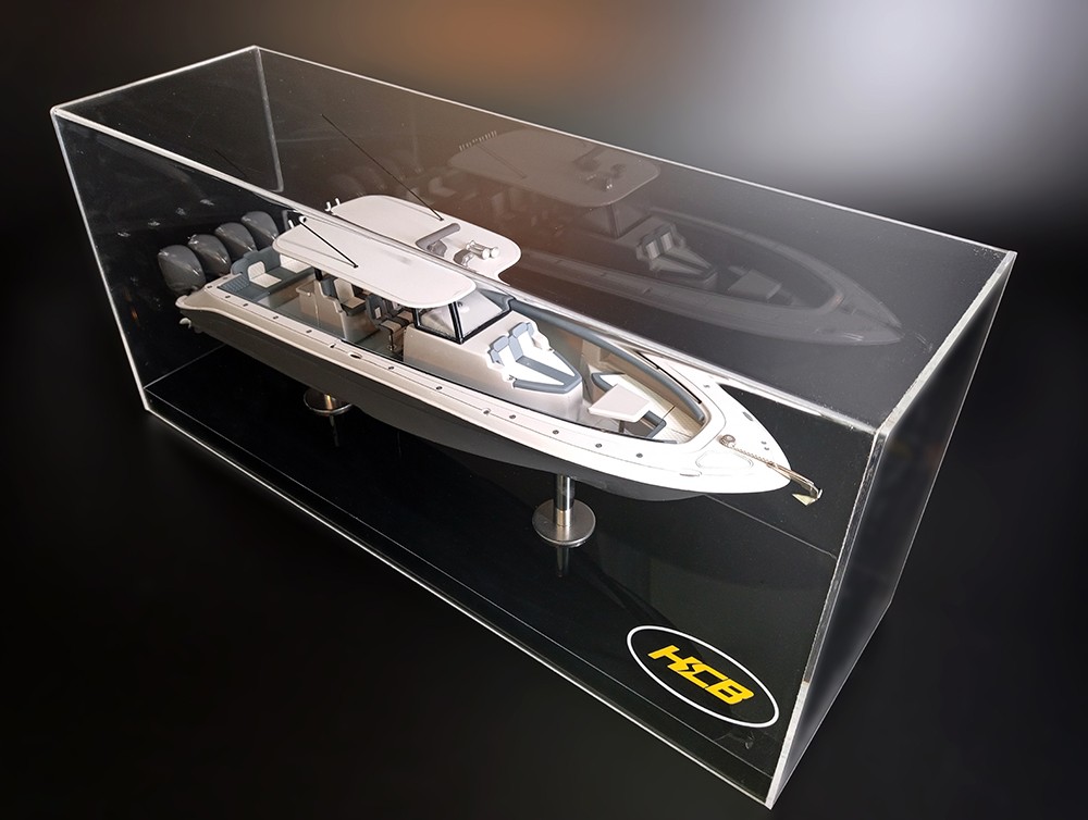 Custom Models - HCB Yachts - Lujo 42, HCB Yacht custom model - Abordage