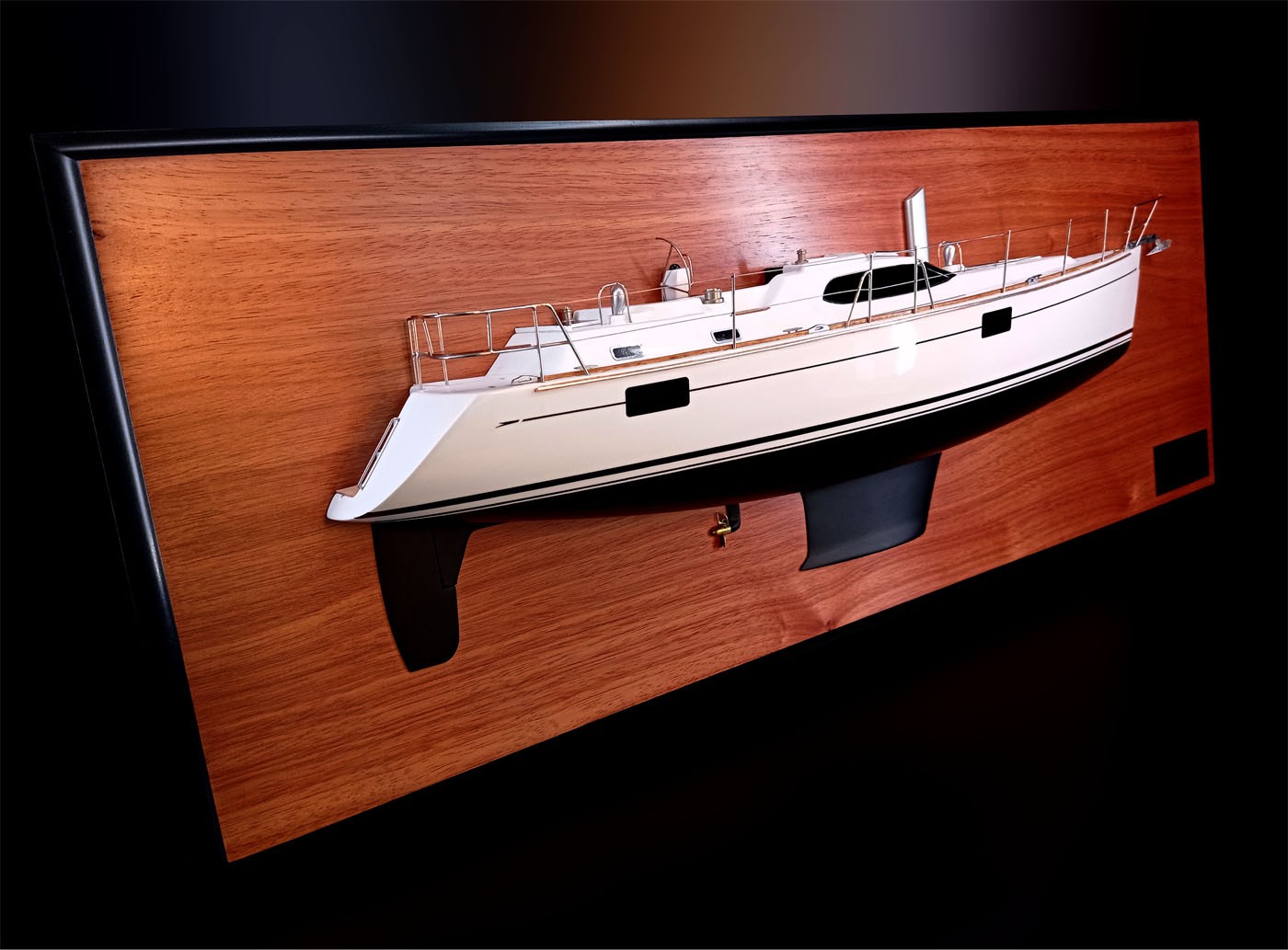 Custom Half Models - - Hylas 48 custom half model with deck details - Abordage