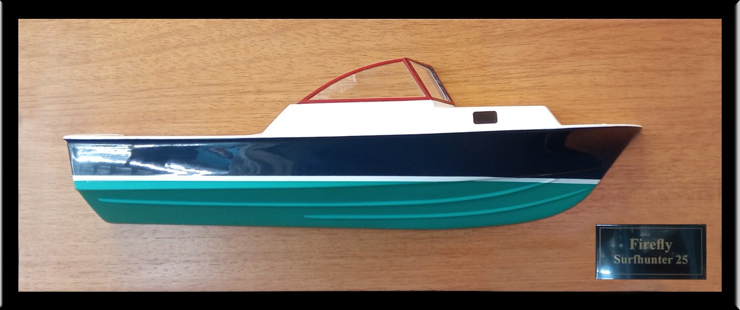 Custom Half Models - Hunt - Hunt Surfhunter 25 custom half model - Abordage