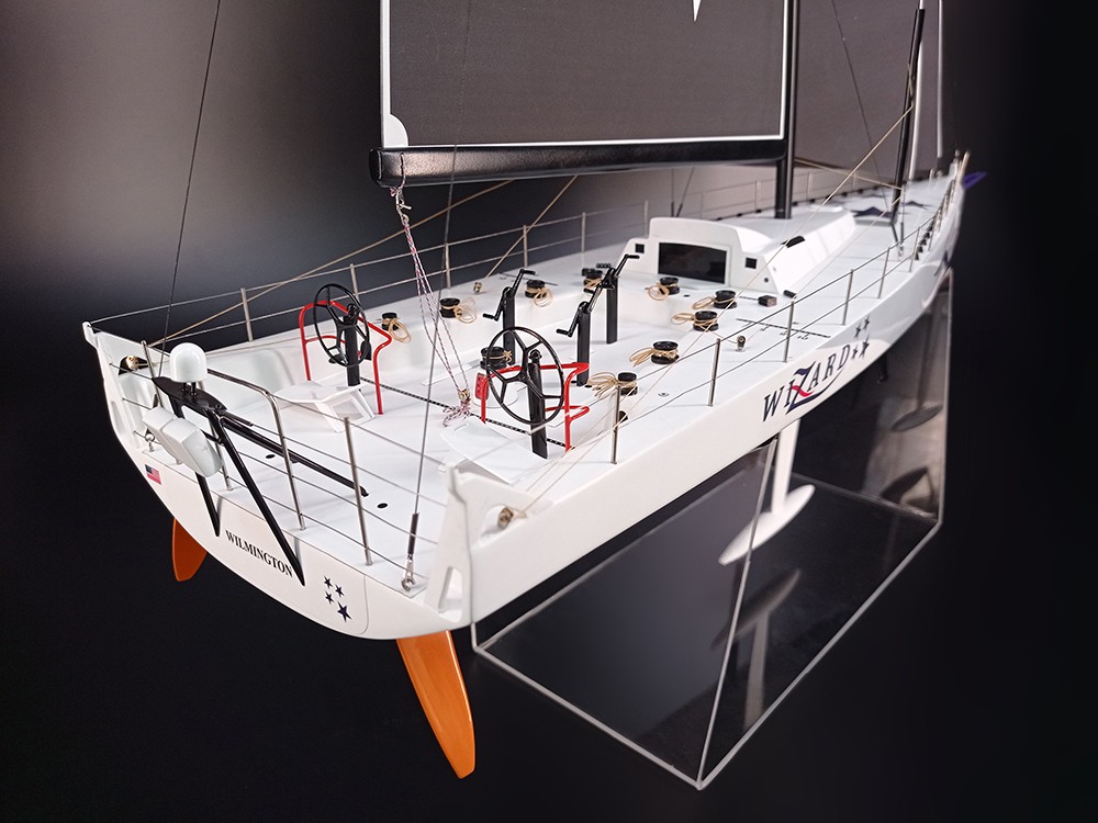 Custom Models - - Volvo Ocean Race VOR 70 WIZARD custom model - Abordage