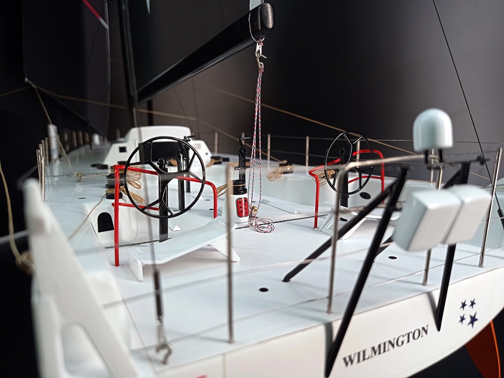 Custom Models - - Volvo Ocean Race VOR 70 WIZARD custom model - Abordage