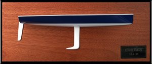 Custom Half Models - Viper 640 One Design Sport Boat - Viper 640 flush deck half hull replica - Abordage