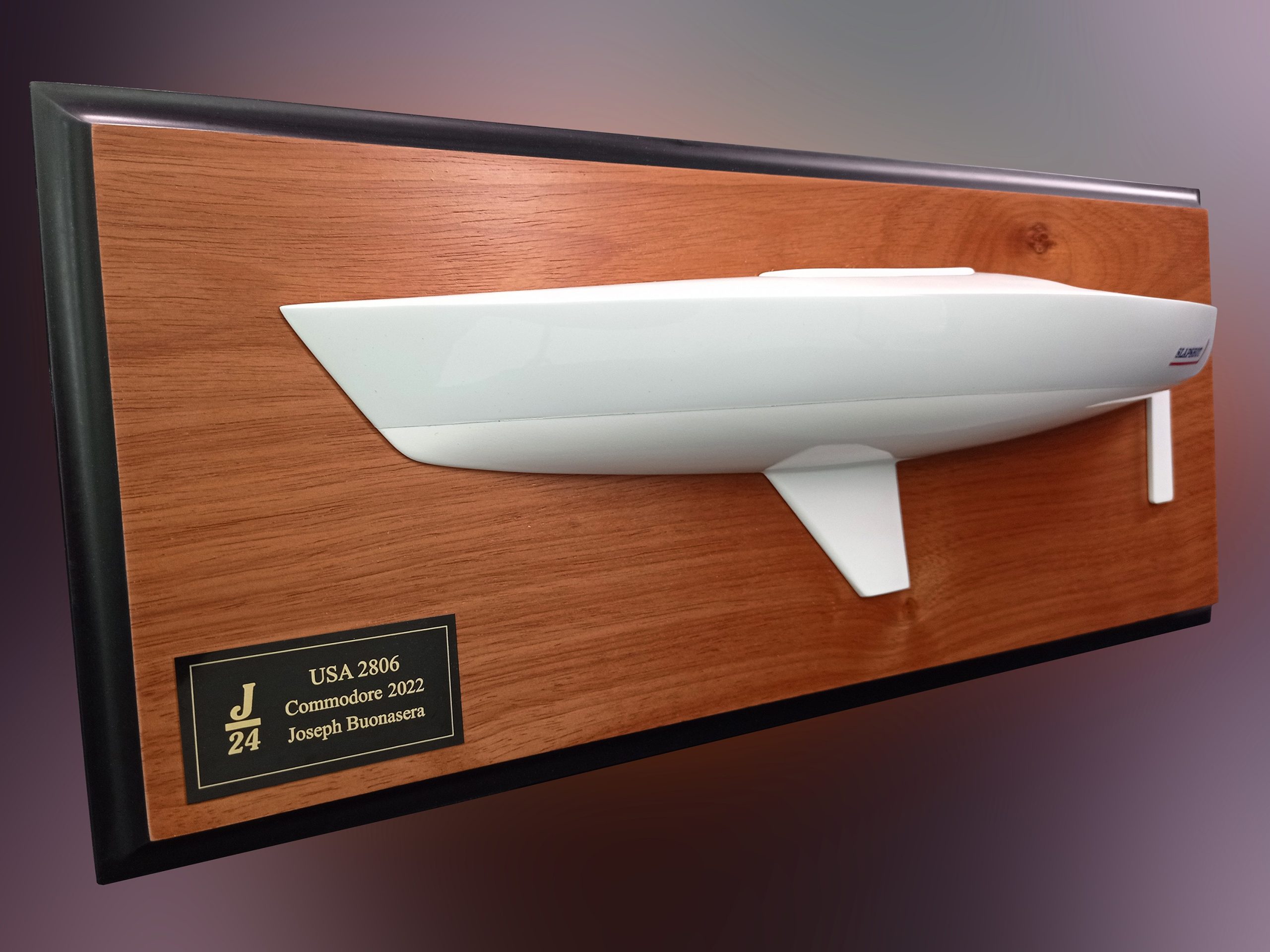 Custom Half Models - JBoats - J24 JBoats half model with cabin and cockpit only - Abordage