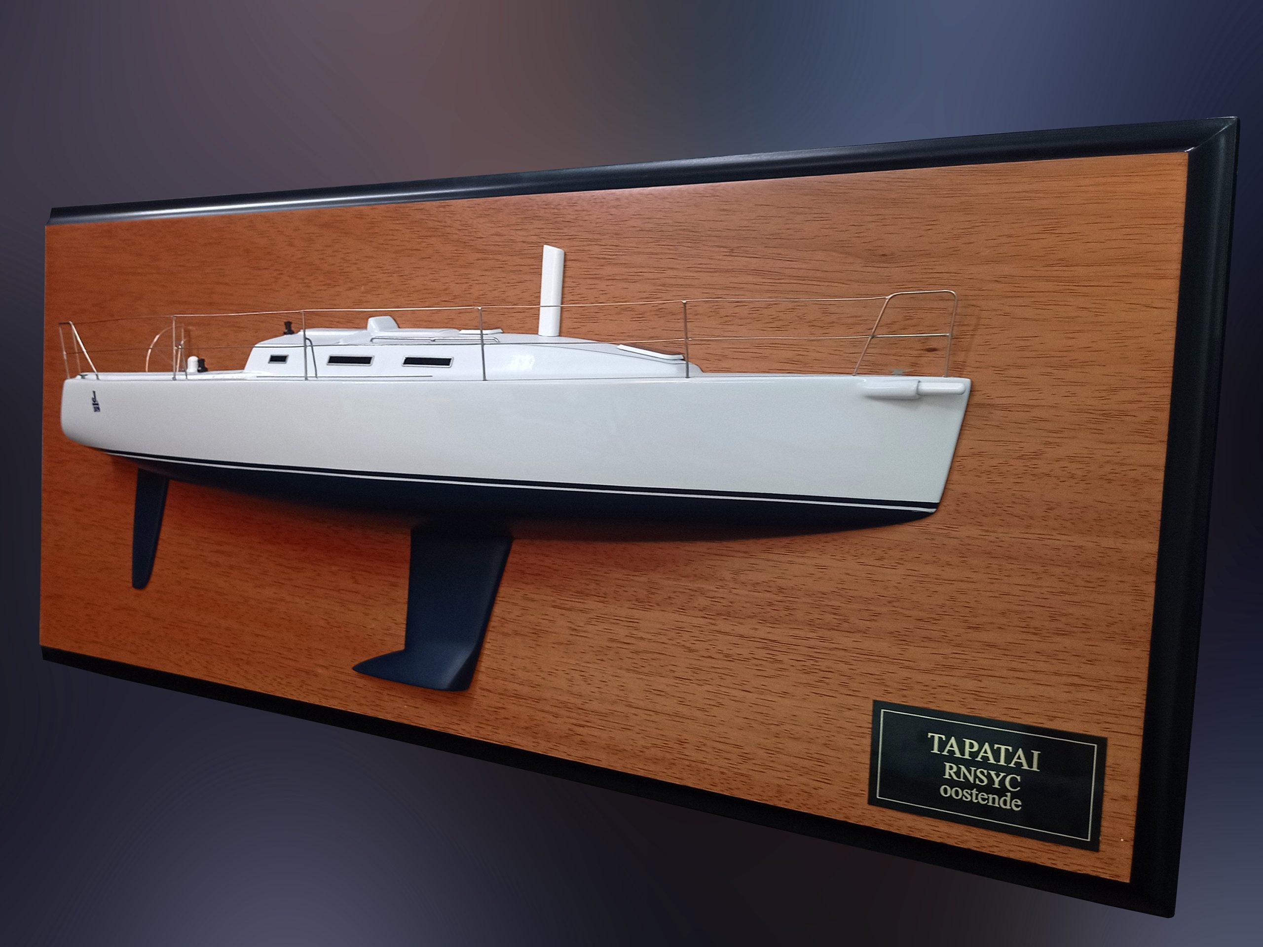 Custom Half Models - JBoats - J109 JBoats custom half model replica with deck details - Abordage