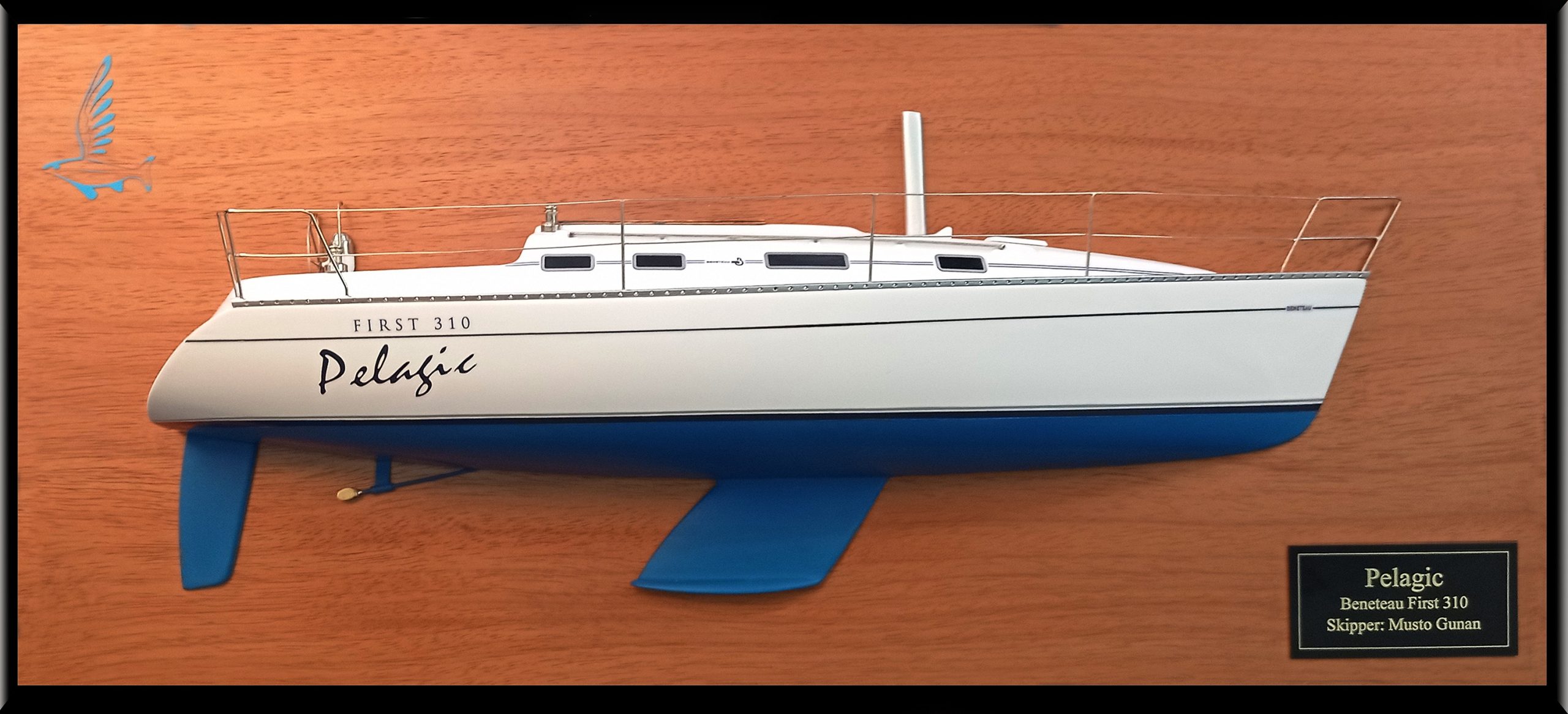 Custom Half Models - Beneteau - Beneteau First 310 custom half model with deck details - Abordage