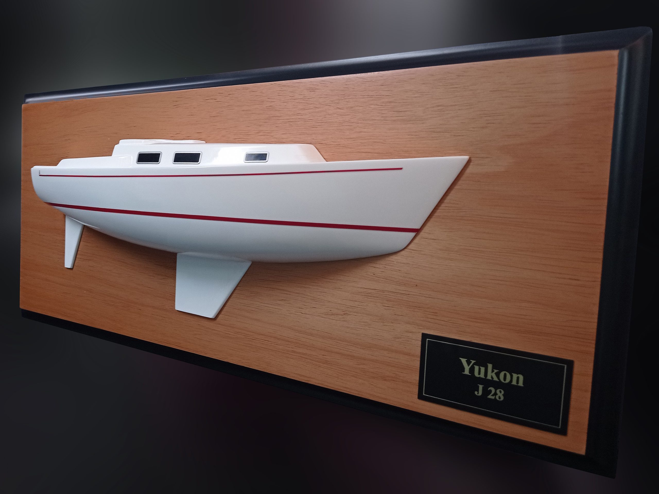 Custom Half Models - JBoats - J 28 JBoats Custom half model with cabin and cockpit only - Abordage