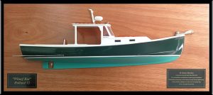 Custom Half Models - - Holland 32 custom half model with deck details - Abordage