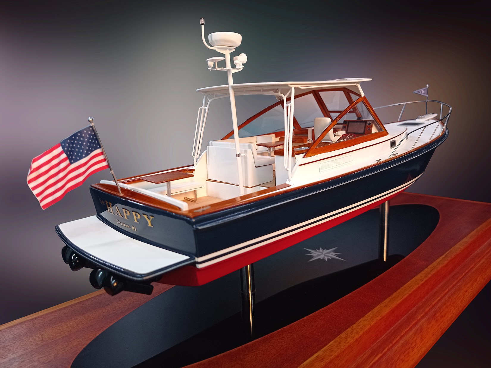 Custom Power Boats - Little Harbor - Little Harbor 38 Custom model - Abordage
