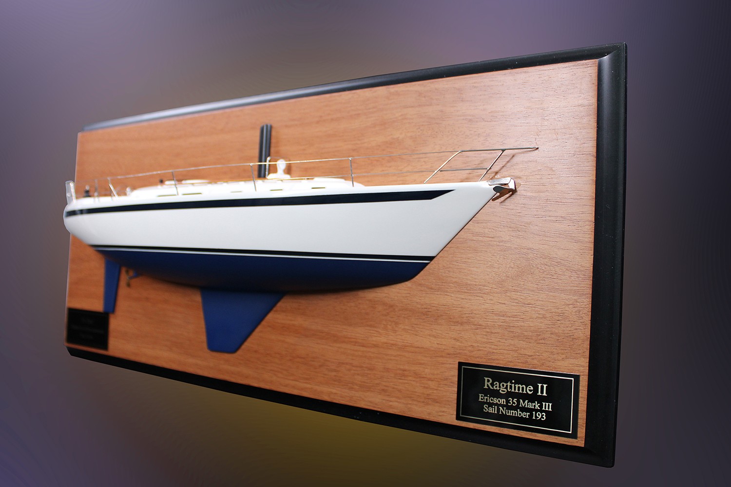 Custom Half Models - Ericson Yachts - Ericson 35 MKIII custom half model with deck details - Abordage