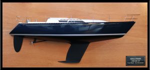 C&C 38 custom half model with deck details