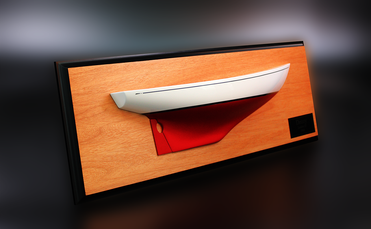 Luders 33 custom half hull