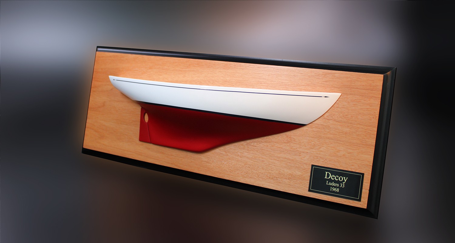 Luders 33 custom half hull