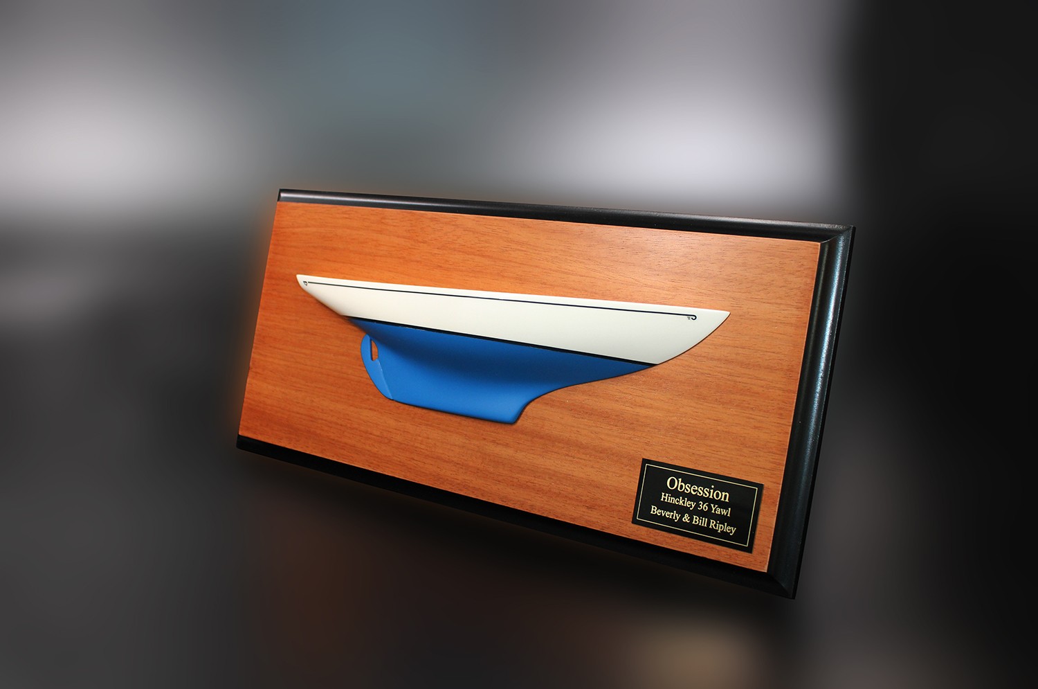 Hinckley 36 yawl custom half hull