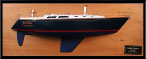 Sabre 38.8 MKII custom half model with deck details