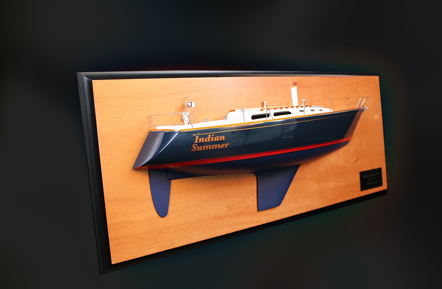 Sabre 38.8 MKII custom half model with deck details