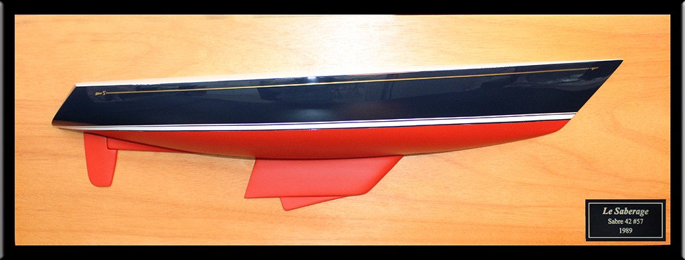 Sabre 42 custom half hull